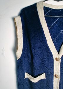Korean Style Women V-neck Knit Cardigan