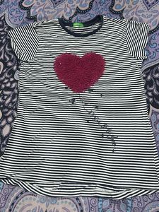 Striped Heart T-Shirt