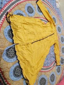 Stylish Mustard Yellow Kurta