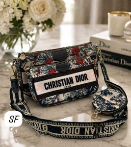 Coach 3 Pc  Shoulder / Sling Bag Set