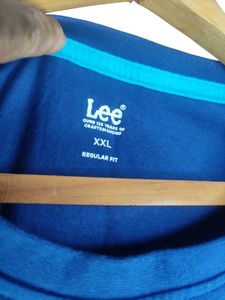 Lee Blue Graphic Print T-Shirt  LR-97