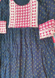 Anarkali With Embroidery Work