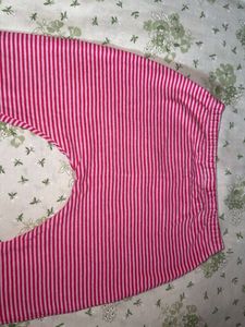 Cute pink Striped Pants