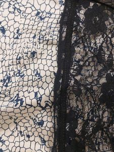 Sheer Lace Trim Top