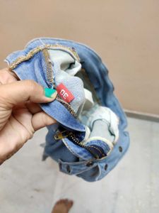 Lightblue Stylish High Waisted Jeans