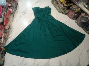 Elegant Teal Gown