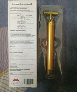 Golden Rod Facial Massager
