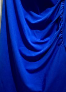 Royal Blue Ruched Dress