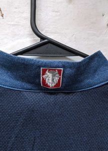 black yak Blue &amp; Gray Cycling Jersey