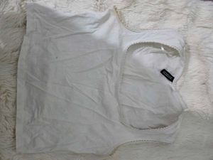 H&M White Tank Top