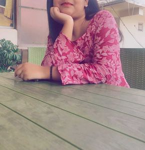 Pink Floral Print Kurta