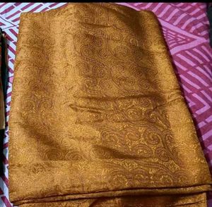 Beautiful Mustard Yellow Saree