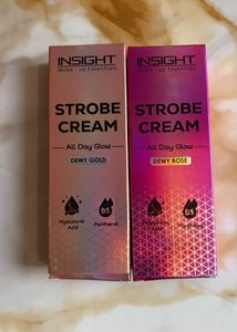 Insight Strobe Cream Duo - Dewy Gold & Rose