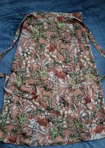 Floral Wrap Skirt