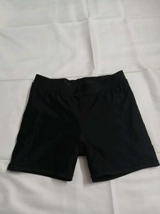 Shiny Metallic Running Shorts