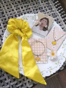 new yellow hair accessories combo