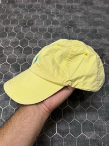 Yellow Polo Ralph Lauren Baseball Cap