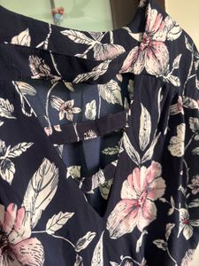 Floral Print Mini Dress