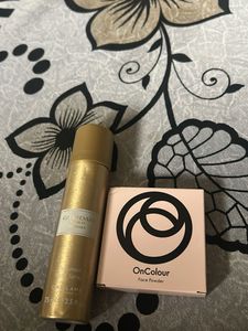 Oriflame Giordani perfume Mist & Compact Powder