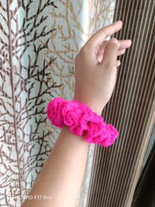 Handmade Crochet Scrunchie