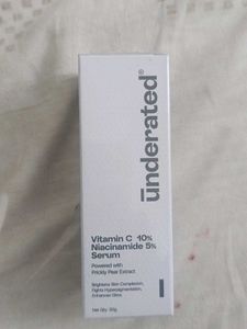 Underated Vitamin C & Niacinamide Serum