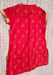 Brand New BIBA Festive Red Short Kurti
