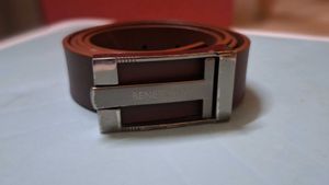 Benetton Leather Belt Brown