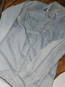 Classic Blue Denim Shirt