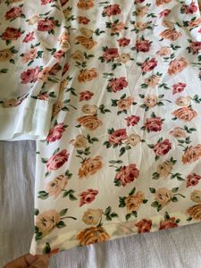 Floral Button-Down Top