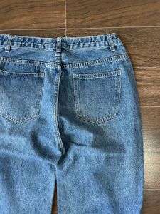 Wide Leg Denim Jeans