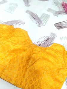 A Yellow Golden Blouse