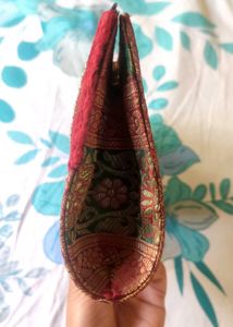 Elegant Brocade Clutch