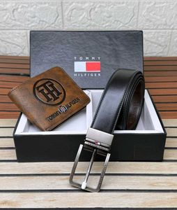 Tommy Hilfiger Belt and Wallet Set