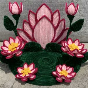 Handmade Lotus Flower Decor