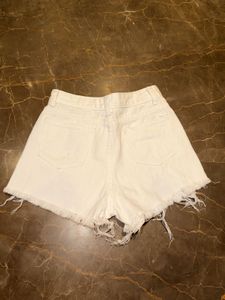 Light Wash Denim Shorts