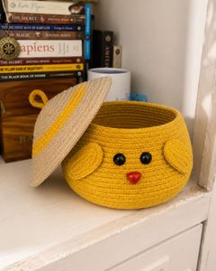 Jute Handwoven Multipurpose Large Storage Basket