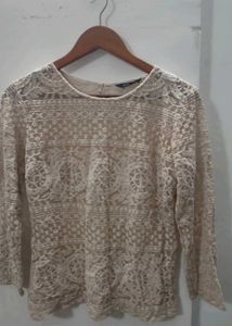 Elegant Lace Long Sleeve Top