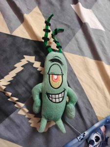Plankton Plush Toy Keychain