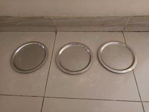 Used Three Pieces Stainless Steel Lids