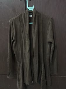Indigo Knit Cardigan - Stylish Layering Piece