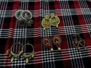 Assorted Ethnic Earrings Set