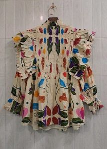Drawn – Jungle Reverie Ruffle Big Little Dress