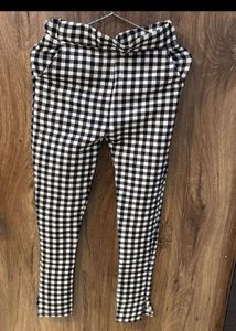 Gingham Checkered Pants
