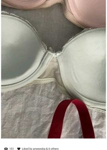 Bra -2 Combo Pink And Green
