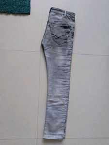 Acid Wash Graphic Jeans(Clearance Sale)