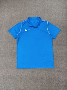 Nike Blue Short Sleeve Polo Shirt