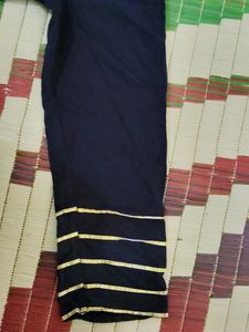 Golden Work Palazzo Kurta Set