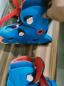 Blue Inline Skates