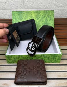 Gucci Belt and Wallet Set