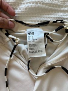 H&amp;M Stylish Zebra Print One-Piece Swimsuit